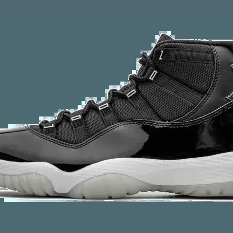 Unisex basketball shoes - AJ11 Jubilee - Black/Multi