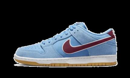 Chaussures - Skate - Unisexe - SB Dunk Low - Valor Blue/Team Maroon/White.