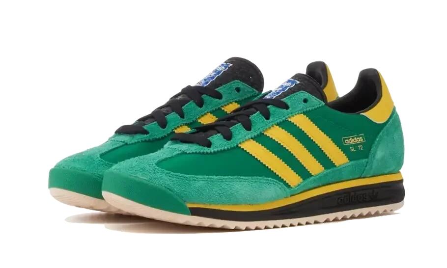adidas SL 72 RS Green Yellow 2/4