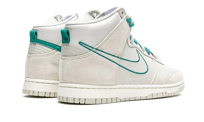 Dunk High First Use Light Bone Green Noise - Taille : 38.5 EU 3/4