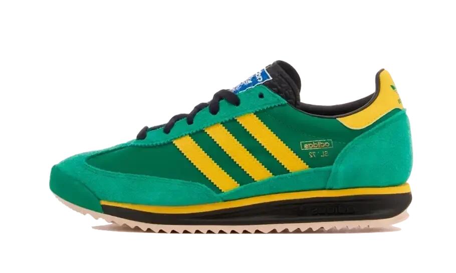 adidas SL 72 RS Green Yellow 1/4