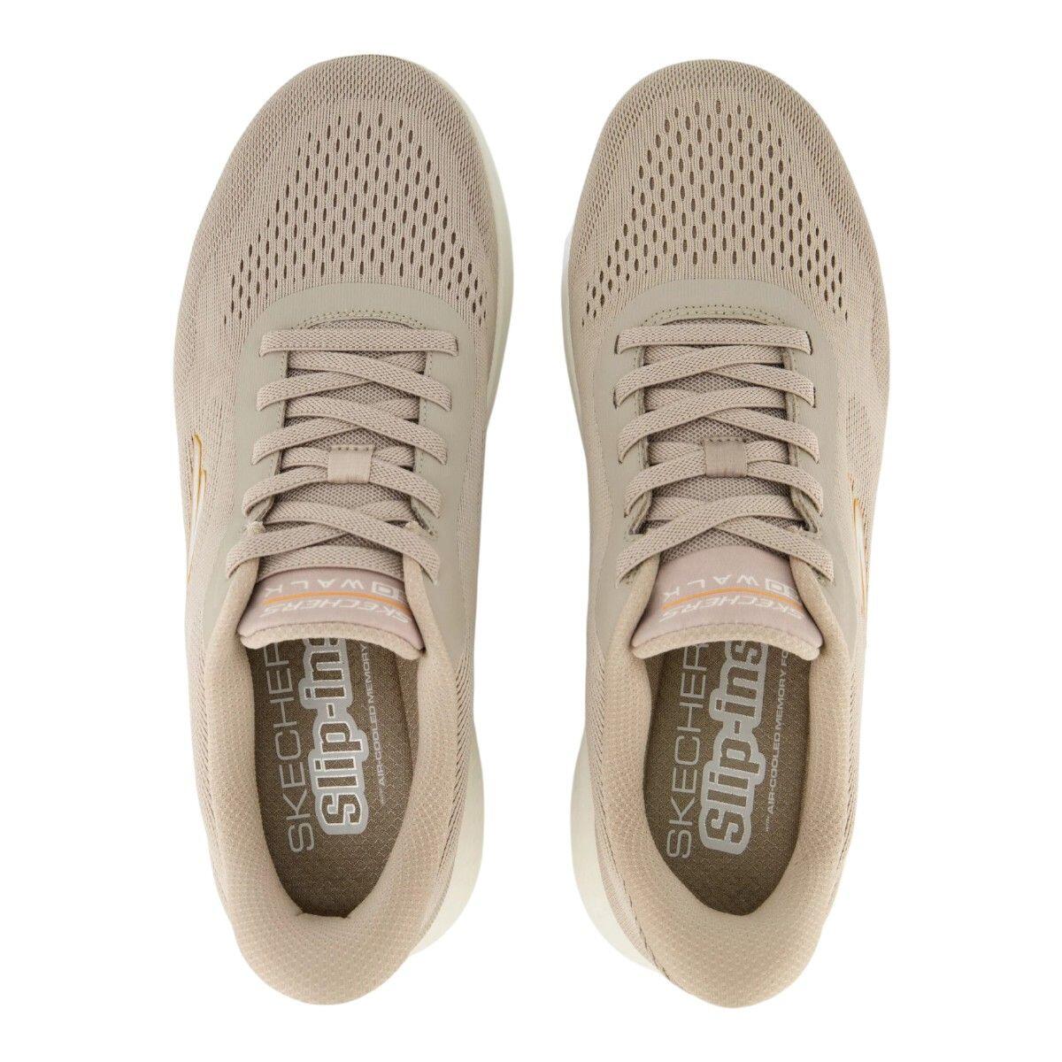 Baskets Homme Baskets Skechers GO WALK FLEX - MASTER Taupe Skechers 3/5