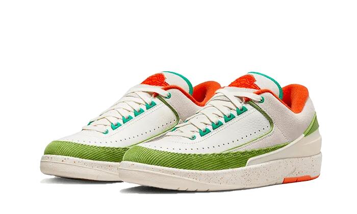 Air Jordan 2 Low SP Titan Safety Orange - Taille : 35.5 EU 2/3