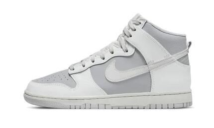 Dunk High Retro Grey White - Taille : 40 EU