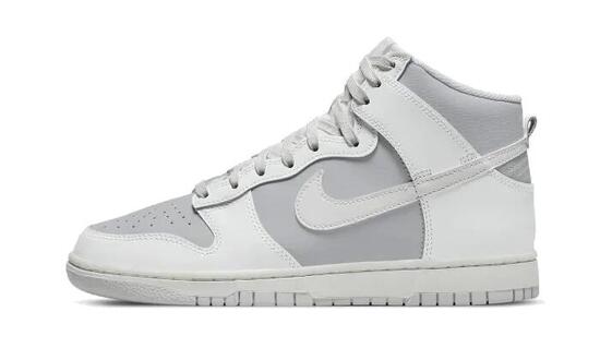 Dunk High Retro Grey White - Taille : 40 EU