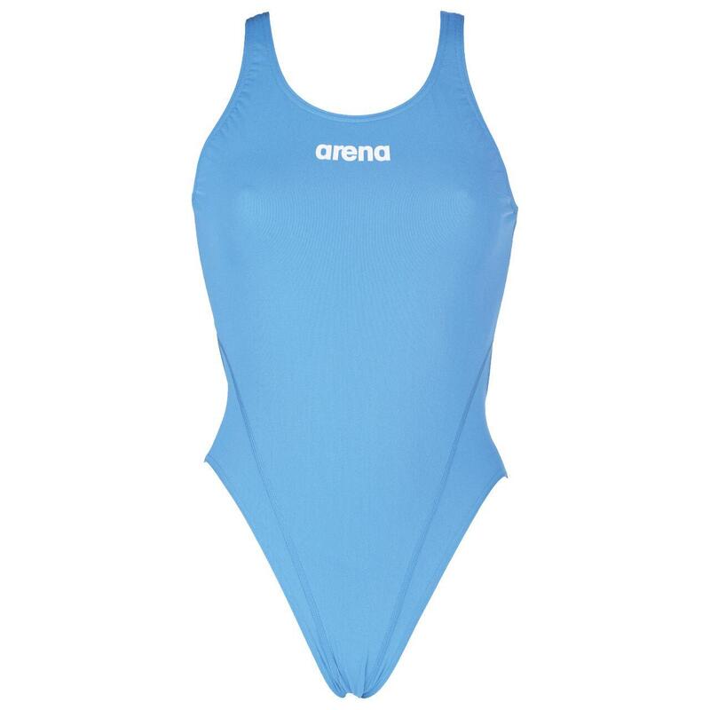 Bañador de una pieza ARENA W SOLID SWIM TECH HIGH