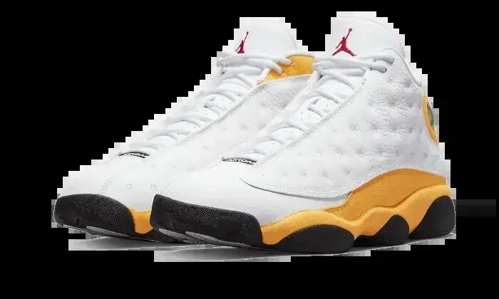 Calzado - Baloncesto - Air Jordan 13 Retro Del Sol - Blanco/University Red 2/3