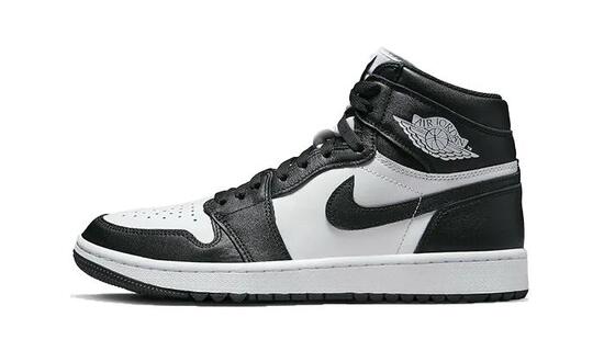 Scarpe - golf - air jordan 1 high - bianco/nero