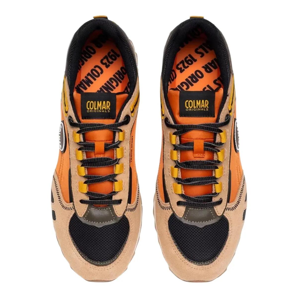 Baskets Homme Orange Colmar 3/4