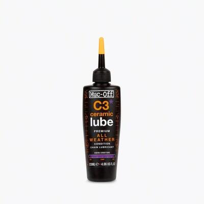 Muc-off c3 all weather lube ceramic kettingolie 120 ml - 545343