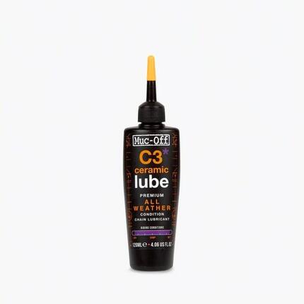 Muc-Off C3 All Weather Lube Ceramic 120 ml - smar do łańcucha