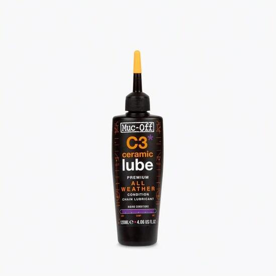 Muc-Off C3 All Weather Lube Ceramic 120 ml - smar do łańcucha