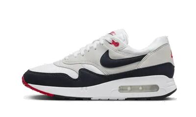Schoenen - basketbal - unisex - air max 1 '86 - white/obsidian