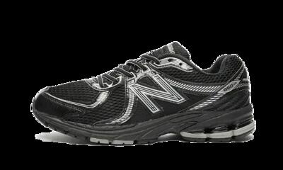 Schoenen - hardlopen - heren - 860 - comfortabel, lichtgewicht - zwart/zilver