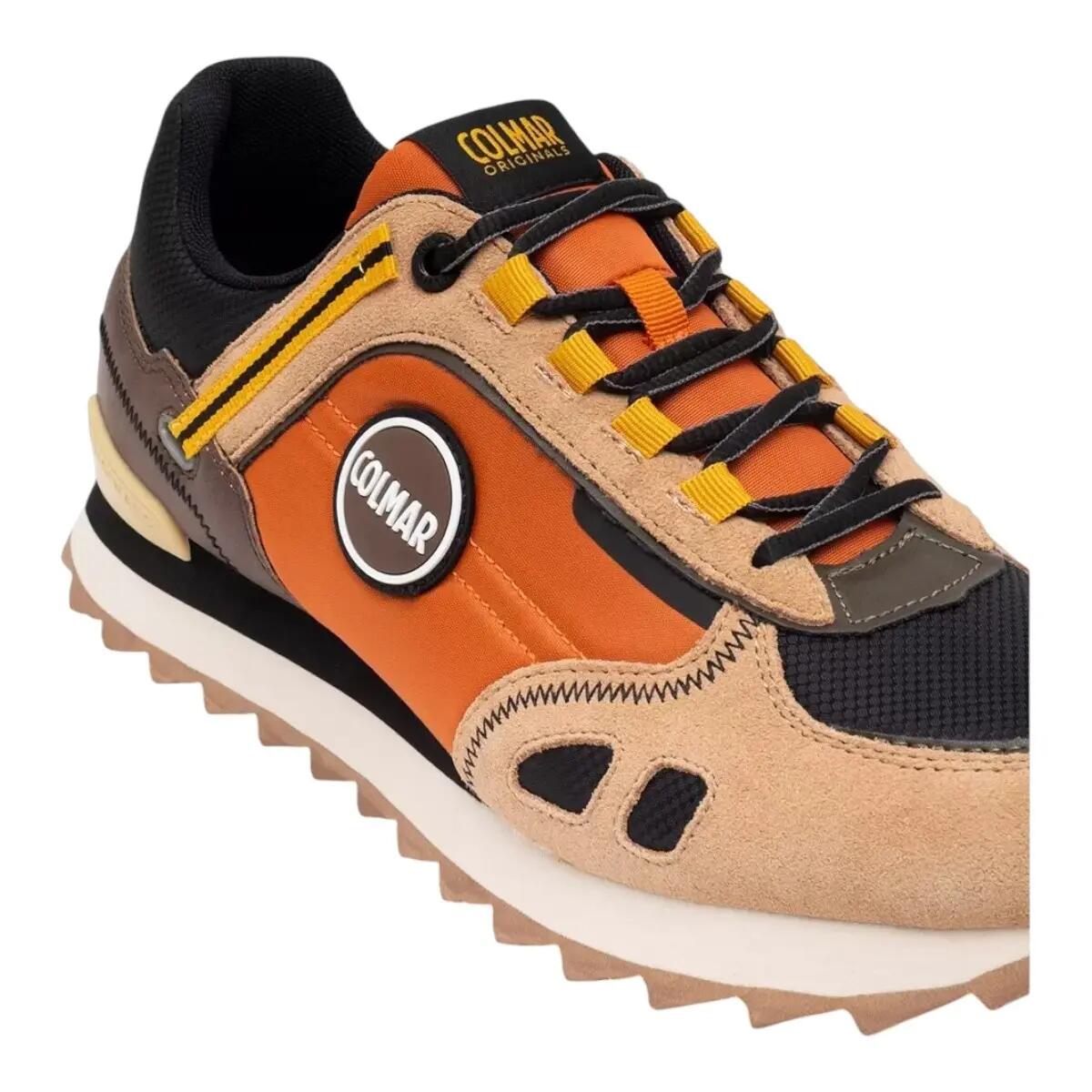 Baskets Homme Orange Colmar 4/4