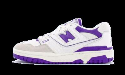 Schoenen - casual - unisex - 550 white purple - comfortabel, stijlvol