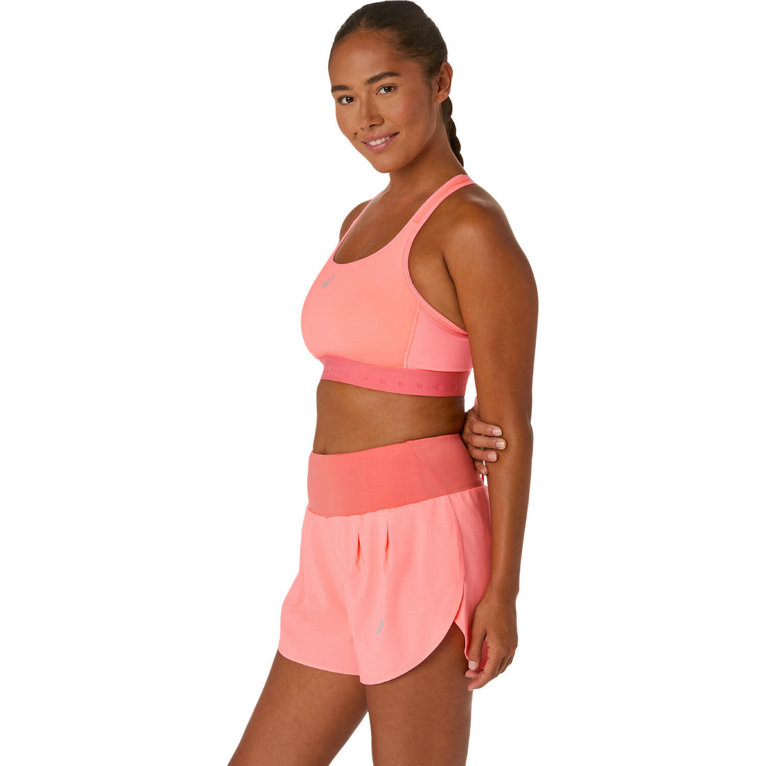 ASICS Road Compression Bra  W - Sun Coral 3/5