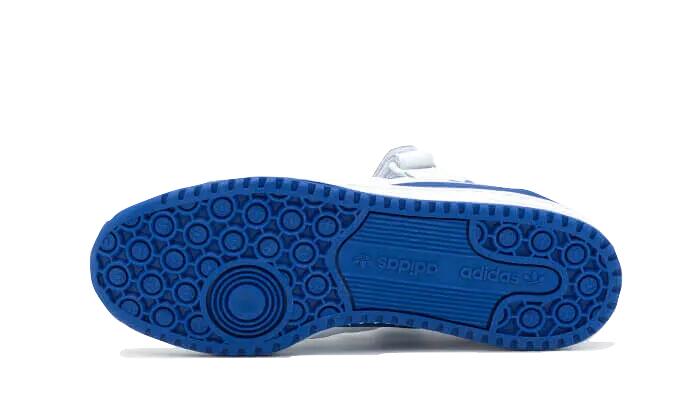 Forum Low White Royal Blue - Taille : 45 1/3 EU 3/3