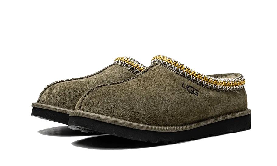 Tasman Slipper Burnt Olive Black - Taille : 44 EU 2/4