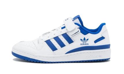Forum Low White Royal Blue - Taille : 43 1/3 EU