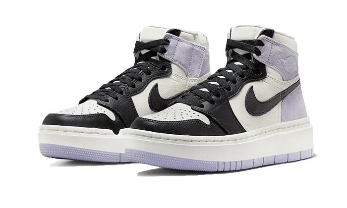 Air Jordan 1 Elevate High Light Lilac Black Toe - Taille : 42.5 EU 2/3