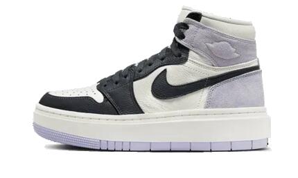 Chaussures - basket - hautes - air jordan 1 elevate high - titanium/lilac
