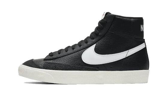 Blazer Mid '77 Vintage Black Sail - Taille : 48.5 EU