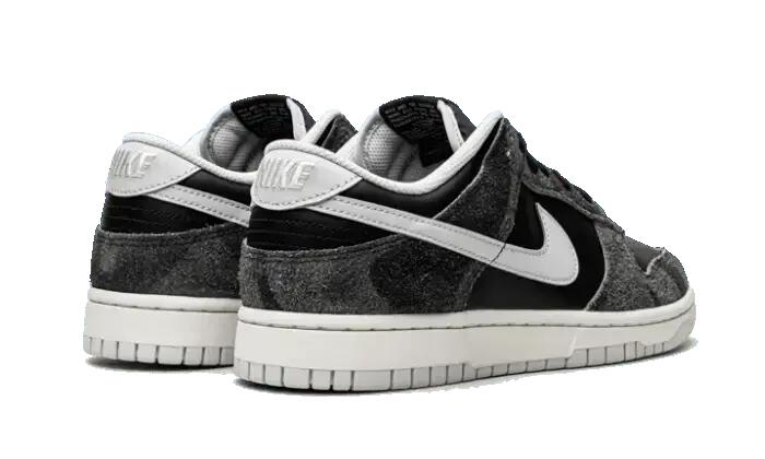 Unisex - schuhe - low-top animalprint - dunk prm - schwarz 3/4