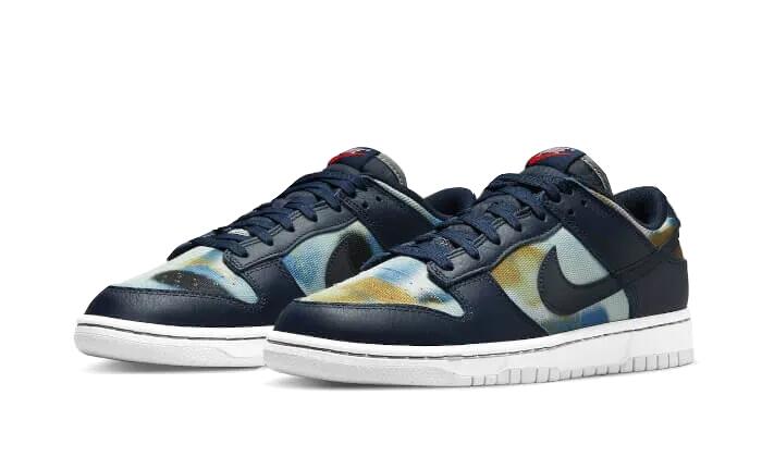 Dunk Low Graffiti Navy - Taille : 45 EU 2/3