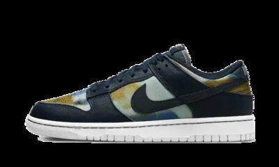 Schoenen - dunk low graffiti - laag - obsidian/summit white