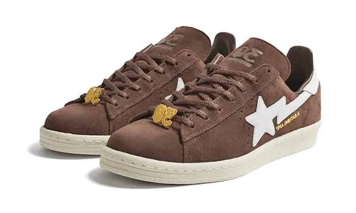 Campus 80s Bape Brown - Taille : 38 2/3 EU 2/3