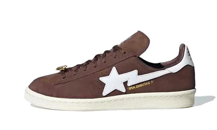Campus 80s Bape Brown - Taille : 38 2/3 EU 1/3