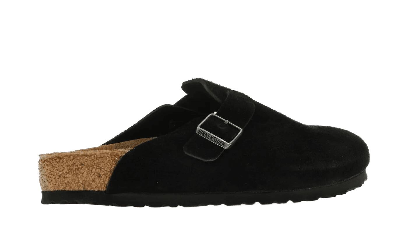 Boston Suede Black - Taille : 45 EU 3/4