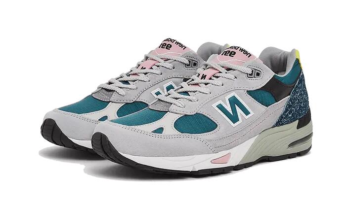 991 Made In UK Grey Teal - Taille : 44 EU 2/3