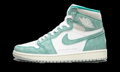Schoenen - basketbal - air jordan 1 - retro hoge schoen - turbo green/sail
