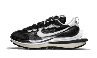 Schoenen - hardlopen - unisex - vaporwaffle sacai - zwart/wit