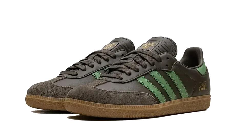 Adidas Samba OG Shadow Olive Green 2/4