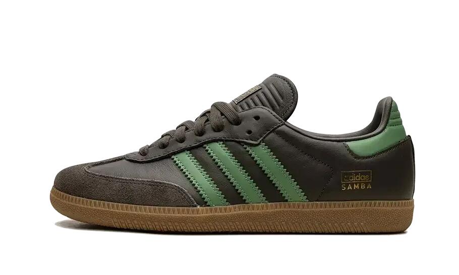Adidas Samba OG Shadow Olive Green 1/4