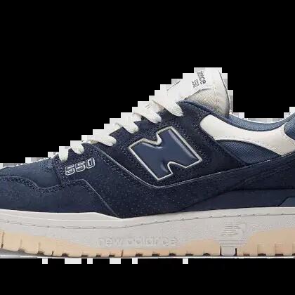 Lifestyle - Sneakers - Suede - 550 - Indigo/Sea Salt/White