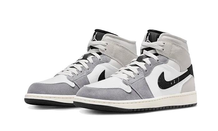 Air Jordan 1 Mid SE Craft Cement Grey - Taille : 47 EU 2/4