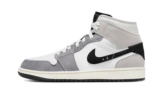 Scarpe - lifestyle - mid-top - air jordan 1 mid se - cement grey