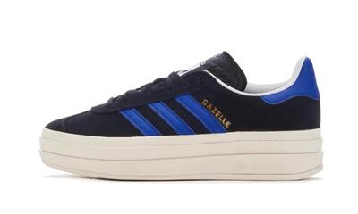 Gazelle bold core black lucid blue - taille : 42 eu