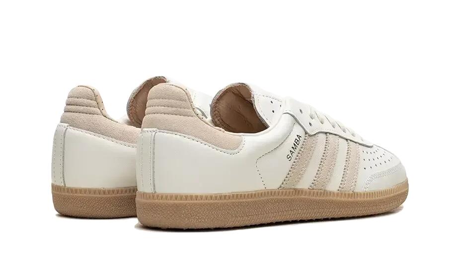 Adidas Samba OG Core White Magic Beige 3/4
