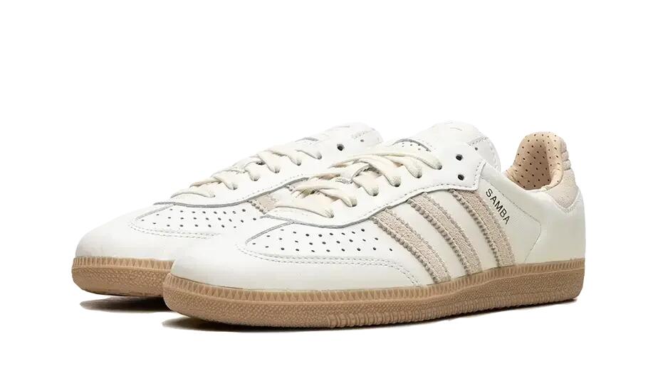 Adidas Samba OG Core White Magic Beige 2/4