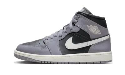 Jordan 1 Mid Cement Grey (Women)