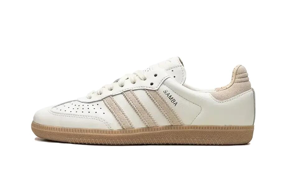 Adidas Samba OG Core White Magic Beige 1/4