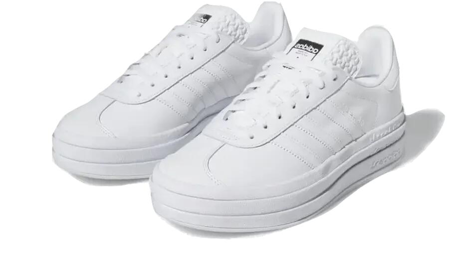adidas Gazelle Bold Triple White (W) 3/5