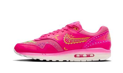 Schoenen - casual - air max 1 dia de los muertos - hyper pink