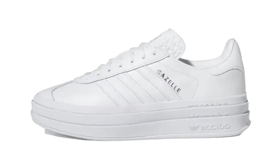 adidas Gazelle Bold Triple White (W) 1/5