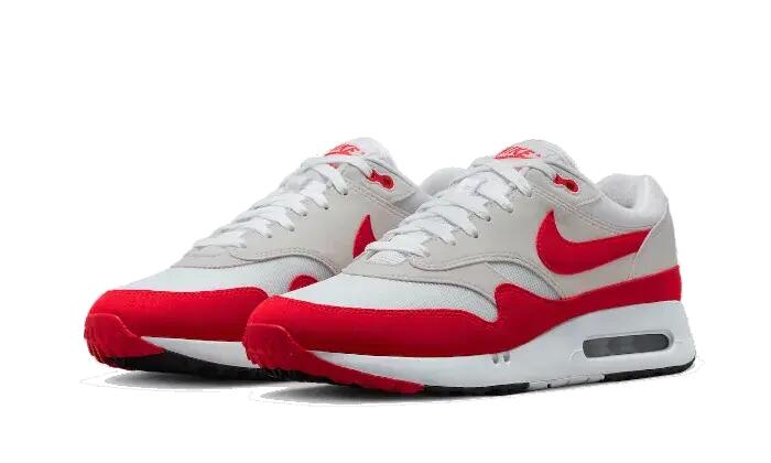 Chaussures - golf - homme - air max 1 '86 - confortables - blanc/gris 2/3